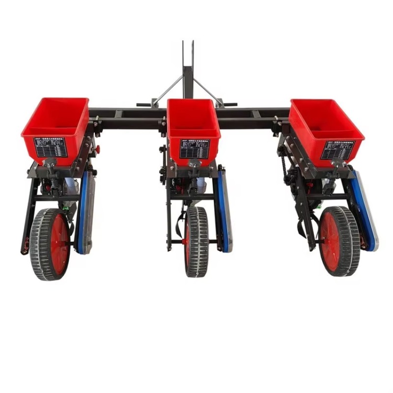 Precision Farming In Agriculture - Precisie-zaaimachine voor maïs in de landbouw,