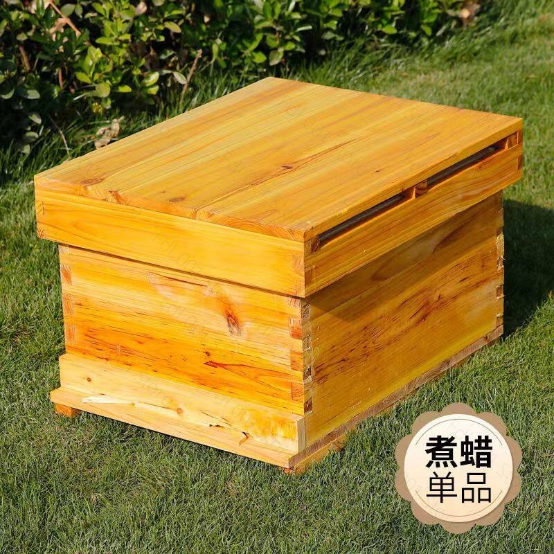 Beehive Frame Wax - Complete bijenkastset 10 ramen, wasbehandeld, voor