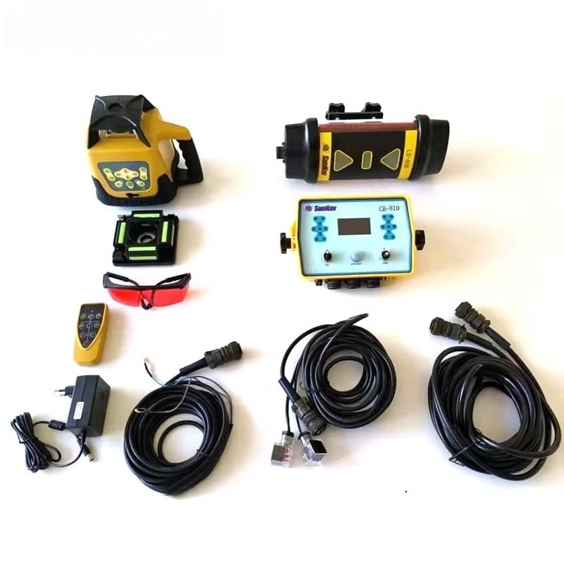 Precision Farming In Agriculture - AG808 Hoogprecisie landbouwlaser-nivelleringssysteem voor tractoren, voordelige