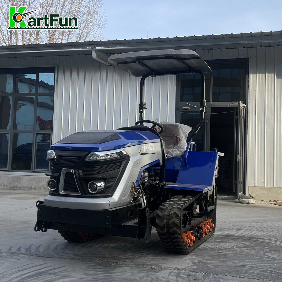 Agriculture Farming Work - Landbouwrupsbandtractor 50PK 80PK 120PK Multifunctionele rupsbandtractor
