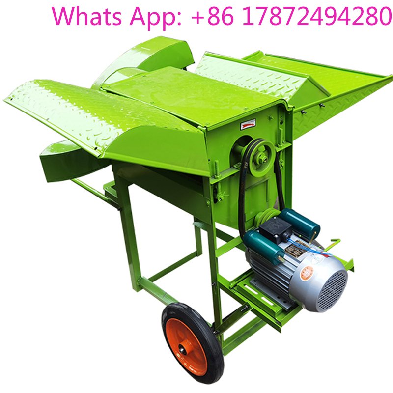 Rice Thresher Machine - 100-200KG/H Tarwe dorsmachine, landbouwmachine voor soja,