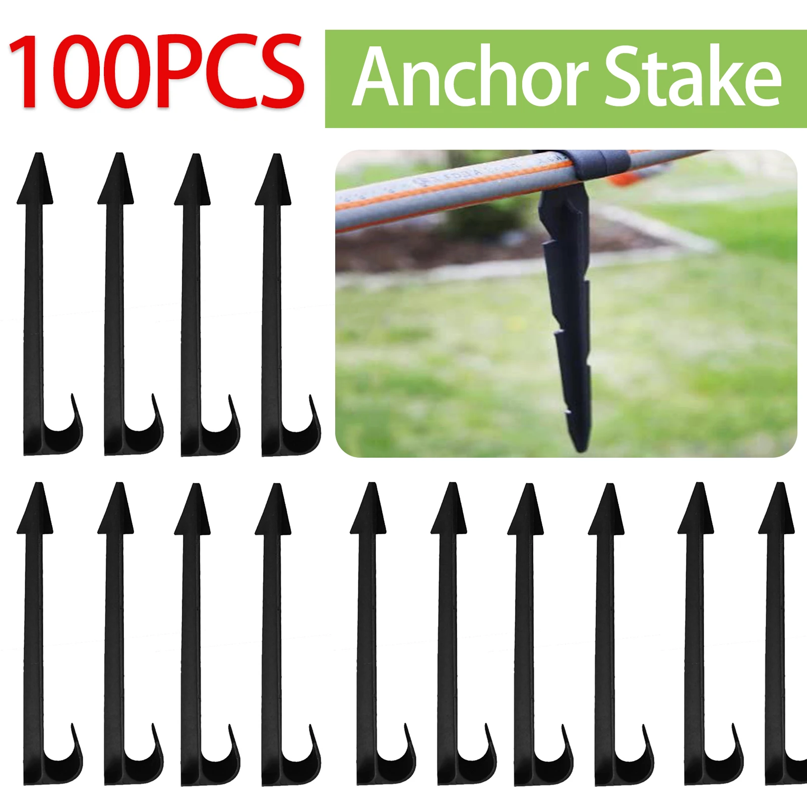 Irrigation Drip Tape - 100 stks J Slang Houder Micro