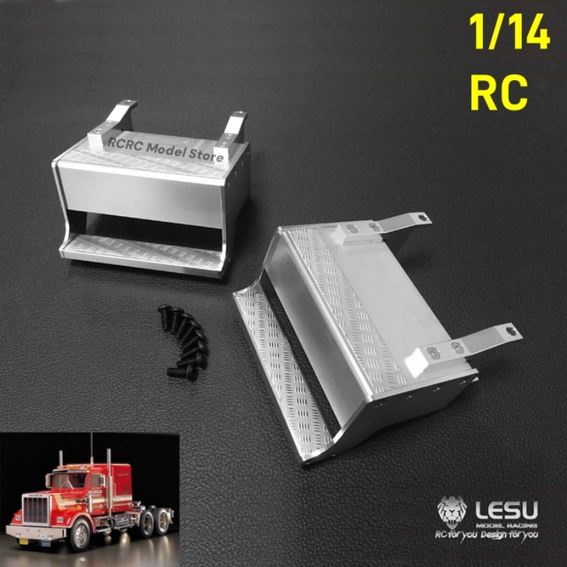 Tractor Implement - 1 paar LESU RC Speelgoed Vrachtwagen