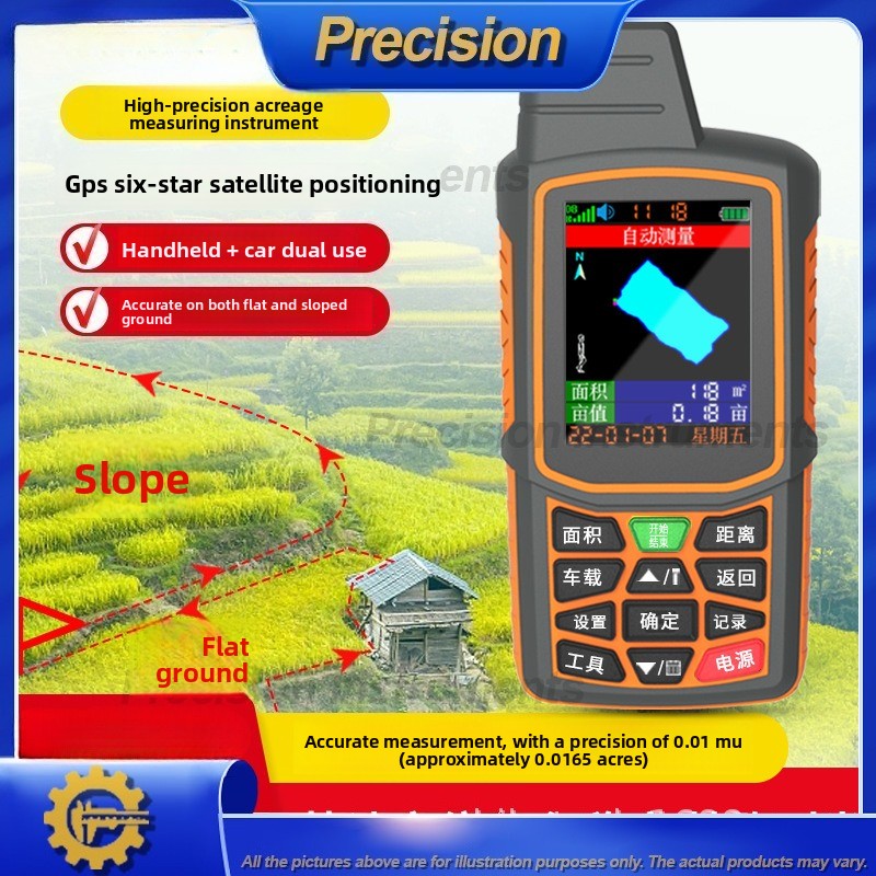 Precision Farming In Agriculture - 2026 Handheld GPS-gebiedsmeter Hoge precisie 6