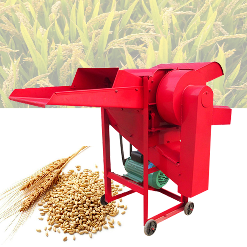 Rice Thresher Machine - Dieselmotor Graan Dorsmachine Soja Rijst Dorsmachine