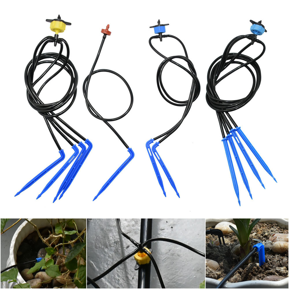 Irrigation Drip Tape - Kas Ingemaakte Gebogen Pijl Druppelirrigatie Set