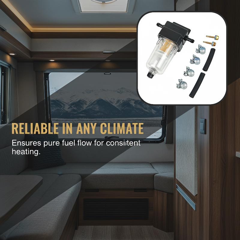 Agriculture Farming Kit - Verwarming Dieselbrandstoffilter Waterafscheider Vervangingsset Eenvoudig te