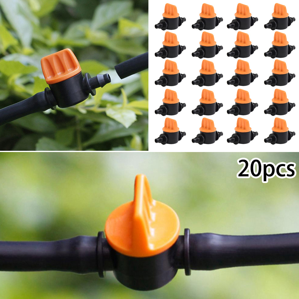 Irrigation Drip Tape - 20 Stuks Slang Klep Tuin Tap