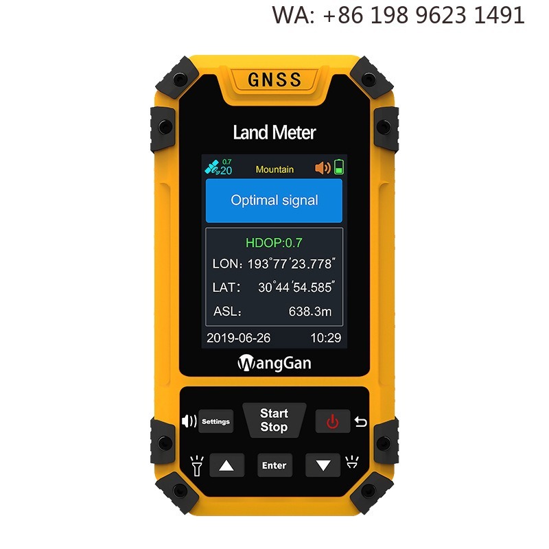 Precision Farming In Agriculture - Draagbare GNSS Survey Meter, hoogprecisie meetinstrument
