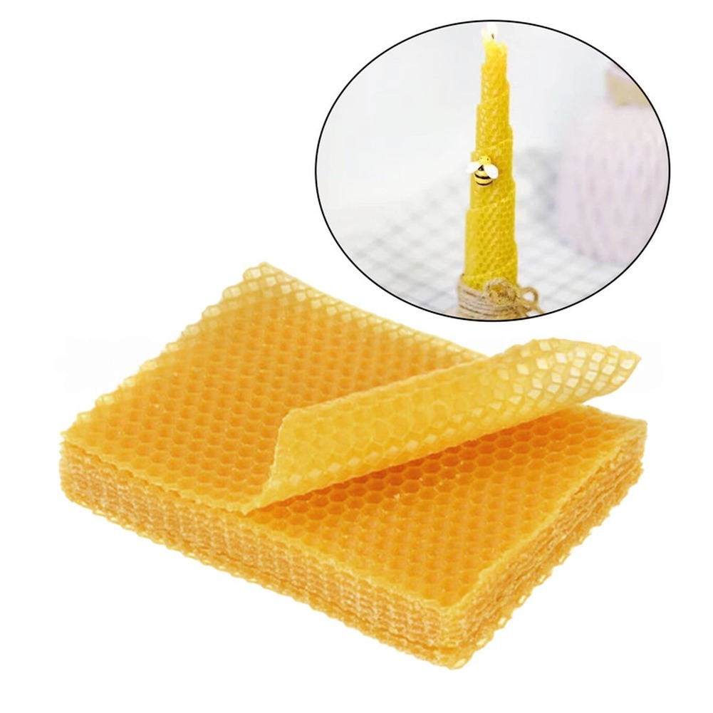 Beehive Frame Wax - Voor bijenteelt: wasachtige raatplaten, 10 stuks