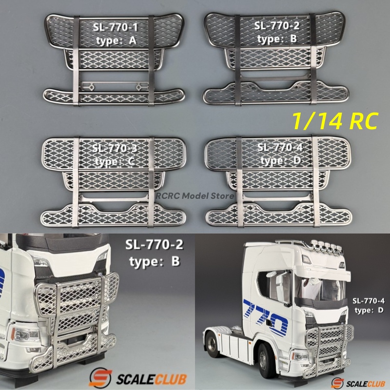 Tractor Implement - SCALECLUB 770S RC Speelgoedtruck 1/14 Voorbumper