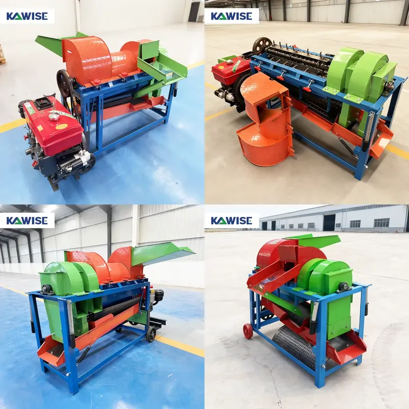Rice Thresher Machine - Graan dorsmachine voor maïs, tarwe, rijst