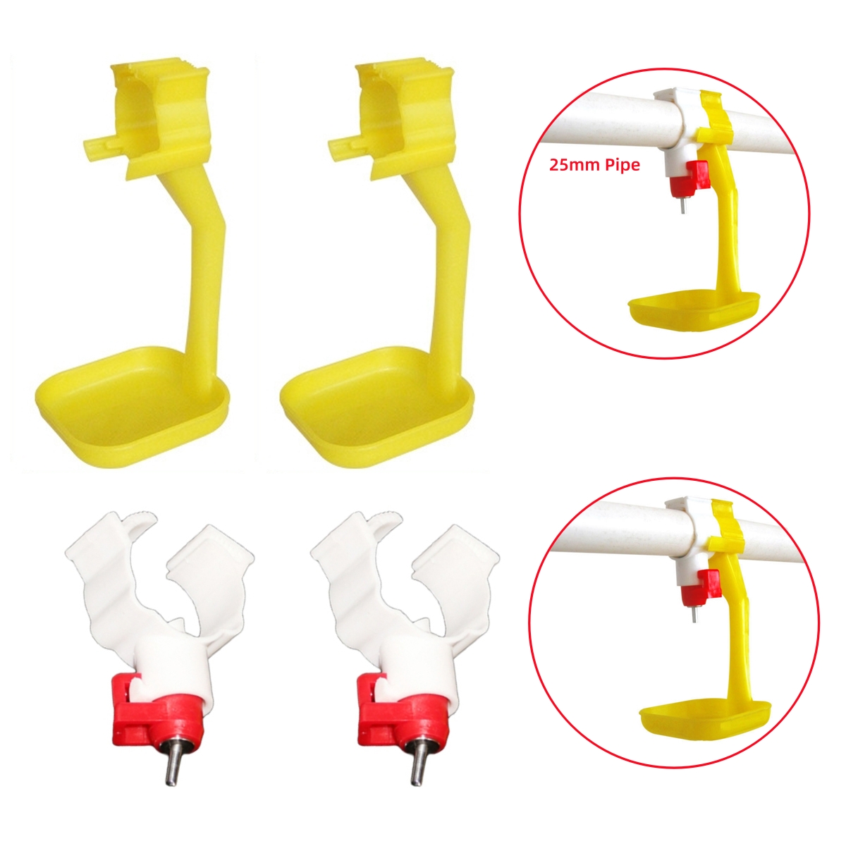 40 Stuks Kip Eend Hangende Bek - Chicken Nipple Drinker recensie en prijs