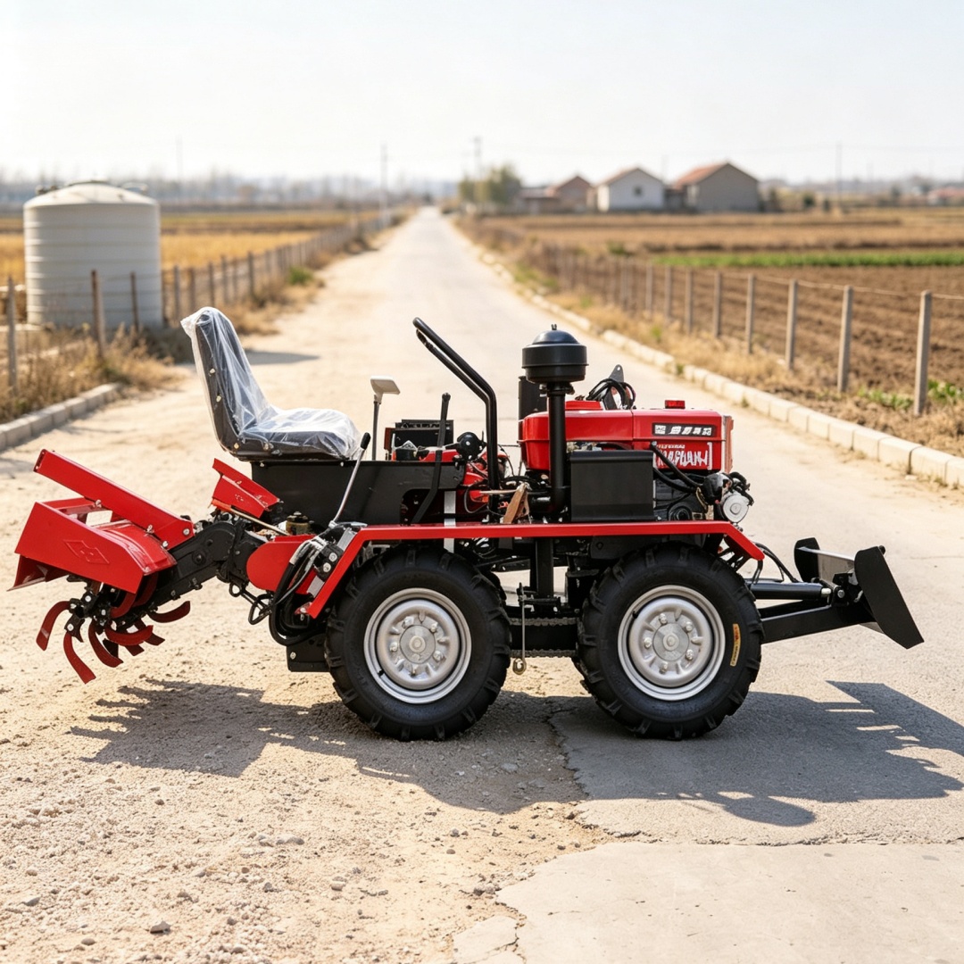 Op maat gemaakte zitmaaier met - Tractor Implement recensie en prijs