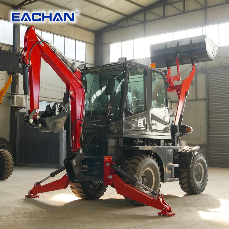 4WD Hydraulische Wielgraaflaad - Agriculture Farming Work recensie en prijs