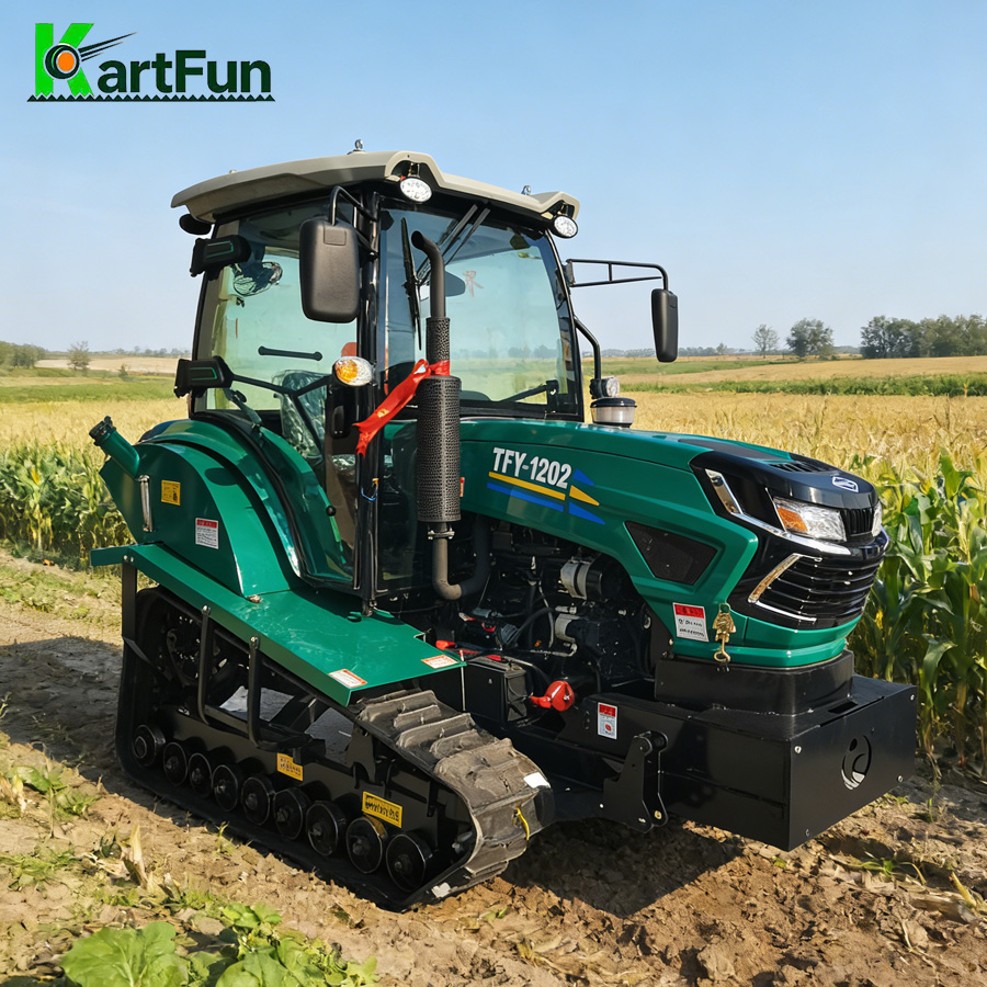 Landbouwrupsbandtractor 50PK 8 - Agriculture Farming Work recensie en prijs