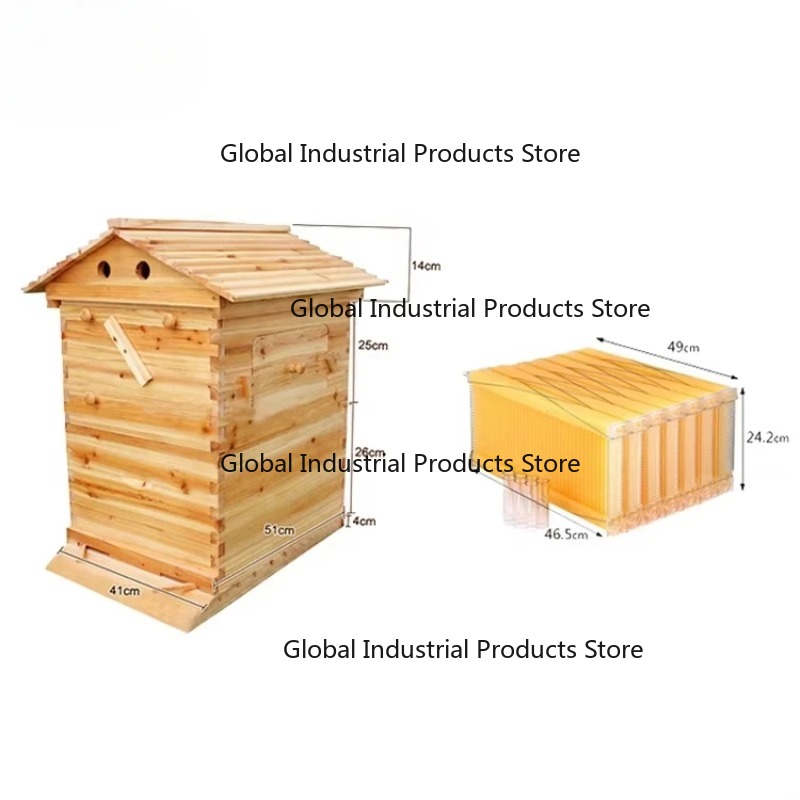 7 Automatische bijenkasten van - Beehive Frame Wax recensie en prijs