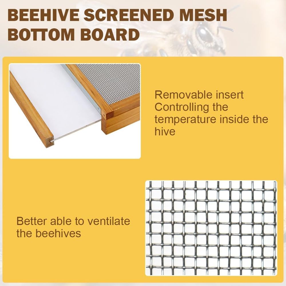 10-raams bijenkastset met gewa - Beehive Frame Wax recensie en prijs