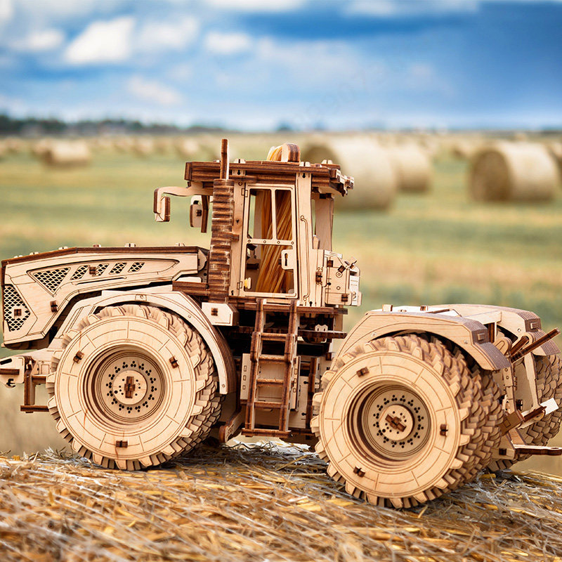 Zware landbouwtractor houten p - Agriculture Farming Kit recensie en prijs