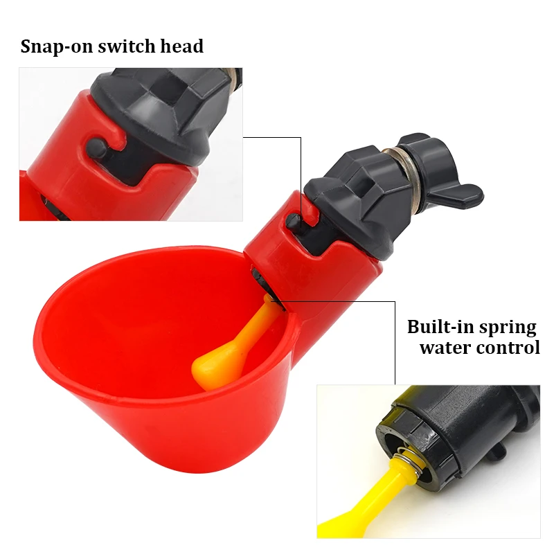 6-36 Stuks Kip Kwartel Opknopi - Chicken Nipple Drinker recensie en prijs