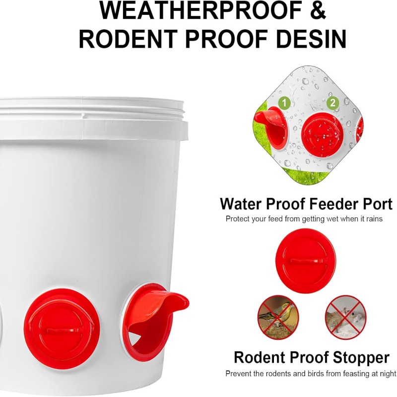 Automatische Zwaartekracht Kip - Chicken Nipple Drinker recensie en prijs