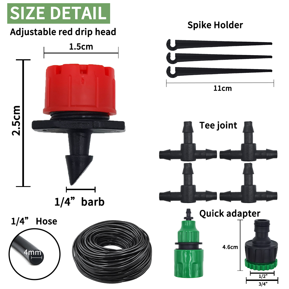 Micro Druppelirrigatiesysteem  - Irrigation Drip Tape recensie en prijs